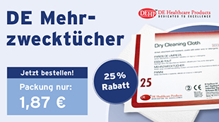 extrem saugstark, geeignet zum Reinigen von Instrumenten, reißfest, trocken und nass verwendbar